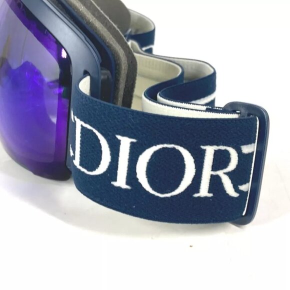 Dior Snowboarding Skiing goggles glasses eyewear sunglasses Plastic Navy main image 9